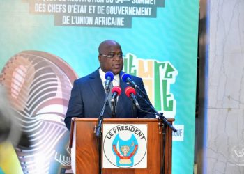 F. Tshisekedi fait la restitution des travaux de la 34ème session de l&rsquo;UA aux ambassadeurs