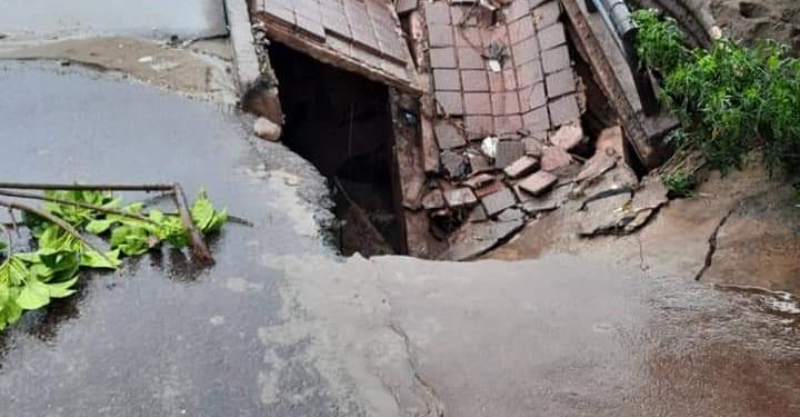 Kinshasa : le pont jeté sur la rivière N’Djili s’est effondré