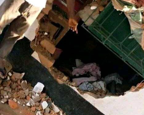 Kasaï central : une maison vandalisée dans la localité SNEL à Kananga