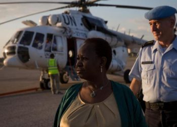 Kasaï central : Bintou Keita est arrivée à Kananga