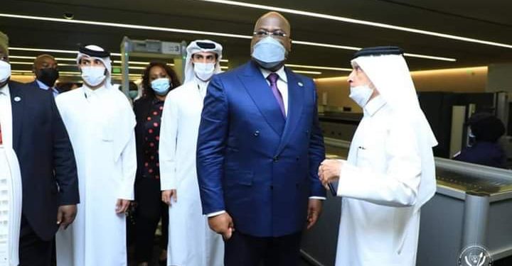 Coopération RDC-QATAR : F. Tshisekedi en visite aux installations aéroportuaires de Doha