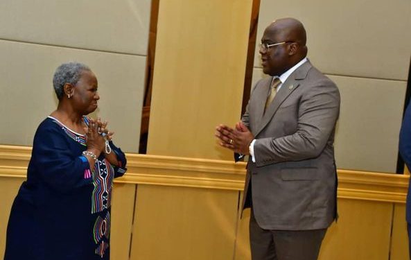 MONUSCO : première rencontre Bintou Keita – Felix Tshisekedi