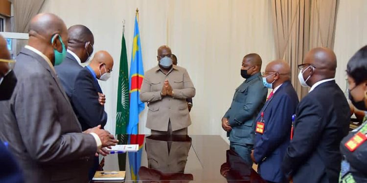 RDC/Justice : F. Tshisekedi a échangé avec les juges de la Cour constitutionnelle
