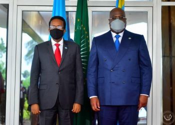 UA : fin de la visite du Président somalien Mohamed Abdullahi Mohamed à Kinshasa
