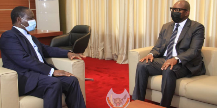 Primature : la Remise et reprise au menu des échanges entre JM Sama Lukonde et Ilunga Ilunkamba