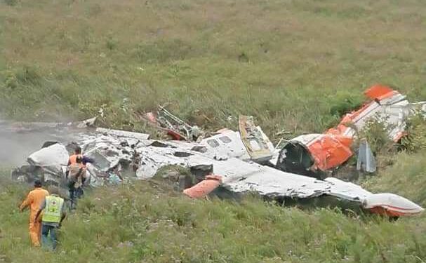 Sud-Kivu : 3 morts dans le crash d’un cargo de Kin Avia