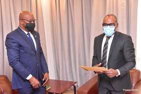 RDC-BAD : agriculture, infrastructures et bonne gouvernance au menu des échanges entre Nicolas Kazadi et Solomane Kone