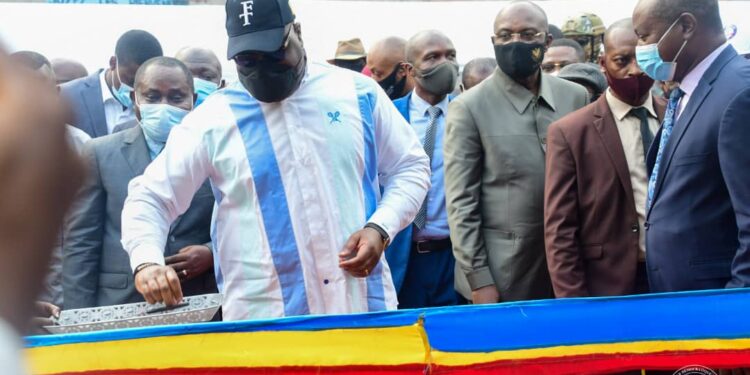 RDC : Félix Tshisekedi  a inauguré la Coopérative de pêches et de commercialisation des poissons