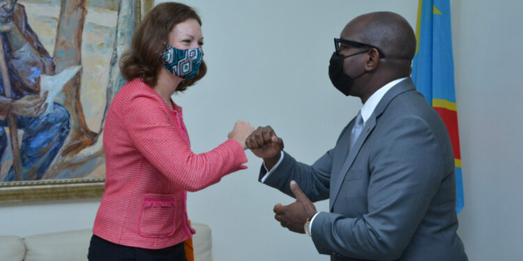 RDC-Grande Bretagne : Jean-Michel Sama Lukonde et Emily Maltman autour de la situation humanitaire dans l&rsquo;Est