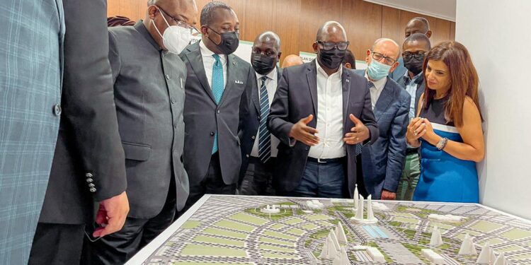 RDC-Egypte : Sama Lukonde au Caire avant le lancement des travaux de construction de la nouvelle ville Kitoko à Kinshasa