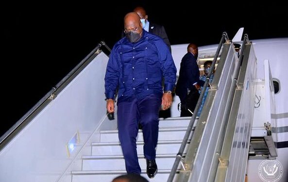 Afrique/ZLECAF : Félix Tshisekedi à la célébration de Mahamadou Issoufou à Accra