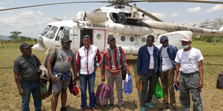 RDC-Zambie : poursuite ce lundi des travaux de démarcation de frontière terrestre commune entre les lacs Tanganyika et Moero