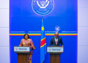 RDC/Etat de siège : le ministre de la Communication et la ministre d&rsquo;Etat à la Justice mardi devant la presse 