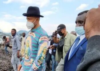 Nord-Kivu : « Je suis venu compatir avec la population victime de l&rsquo;éruption du volcan Nyiragongo » (Moise Katumbi)