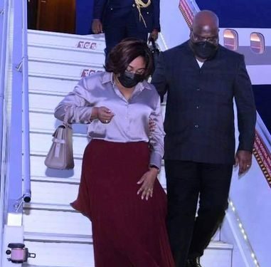 RDC-Turquie : Félix Tshisekedi  vient d’arriver ce soir à Ankara