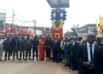 Sud-Kivu : la SONAS installe un nouveau robot roulage à la place « Feux rouges » à Bukavu