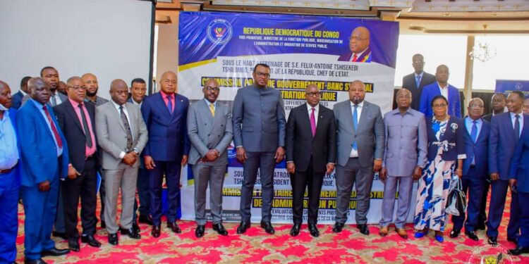 RDC: une semaine de négociations ouvertes Gouvernement-Banc syndical de l&rsquo;administration publique