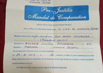 Kinshasa : le président des laïcs catholiques convoqué au Parquet de grande instance de Kinshasa/Gombe