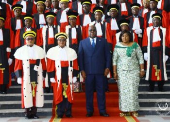 RDC : Félix Tshisekedi à la rentrée judiciaire du Conseil d&rsquo;Etat