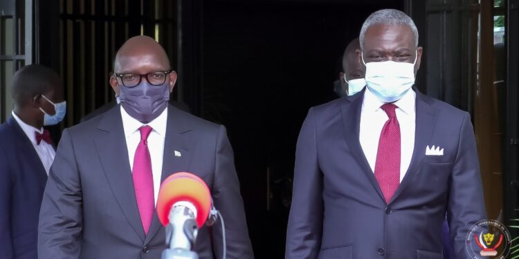 RD Congo-République du Congo: tête-à-tête Sama Lukonde – Anatole Collinet Makosso lundi à Brazzaville