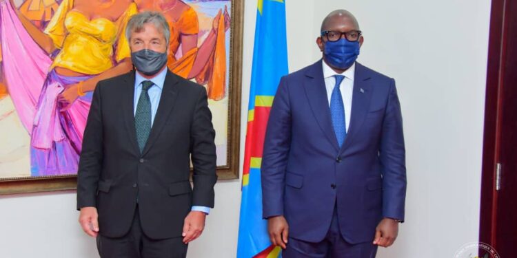 Kinshasa : Jean-Michel Sama Lukonde et Benoît Pierre Laramée pour la poursuite de la lutte contre les violences faites aux femmes