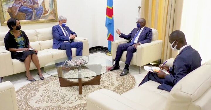 RDC-France : développement et changement climatique au centre des échanges entre Sama Lukonde  et Bruno Aubert