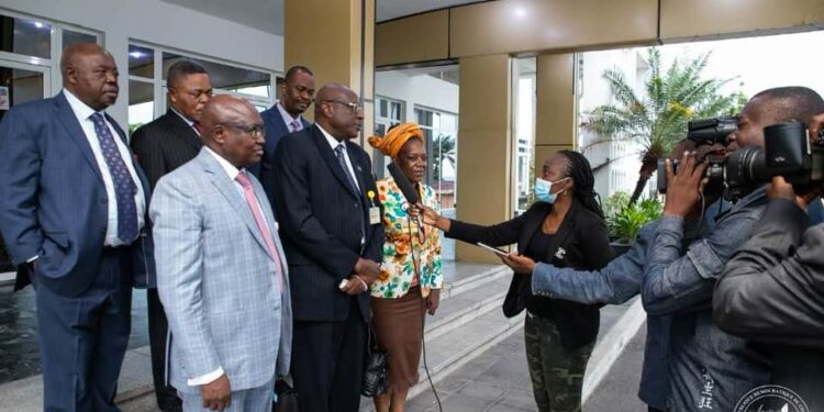 Présidence : réunion de prise de contact entre Félix Tshisekedi et les cinq diplomates récemment nommés