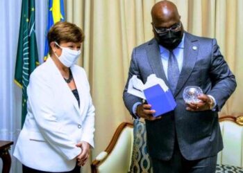 RDC-FMI: le satisfecit de Kristalina Georgieva après sa rencontre avec Félix Tshisekedi à Kinshasa