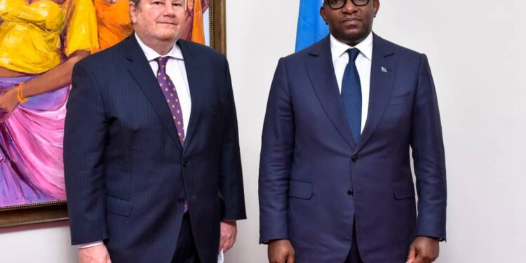 RDC-USA : l’avancement des relations bilatérales au menu des échanges entre Mike Hammer et Sama Lukonde