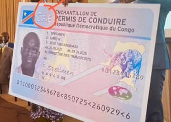 RDC/Transport : le nouveau permis de conduire zaïrois arrive !