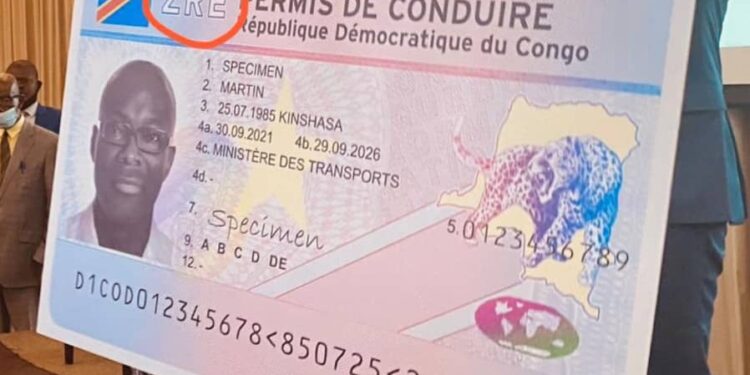 RDC/Transport : le nouveau permis de conduire zaïrois arrive !