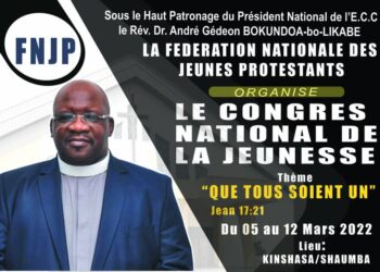 RDC/Religion : la jeunesse protestante annonce un congrès national en mars