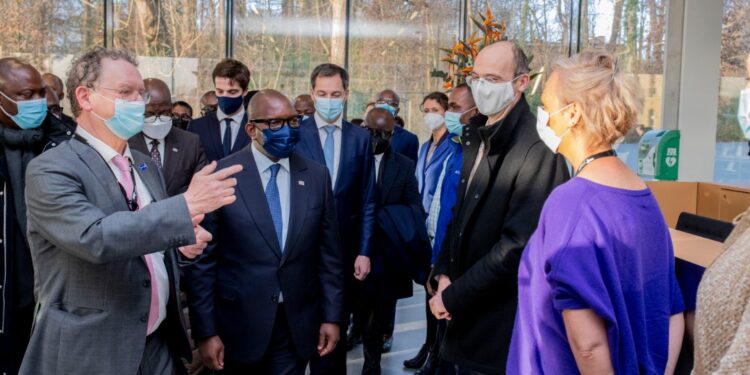 RDC-Belgique : Jean-Michel Sama Lukonde et Alexandre de Croo au Musée royal d&rsquo;Afrique centrale à Tervuren à Bruxelles