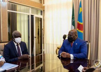 UA-RDC : les remerciements de Moussa Faki à Félix Tshisekedi