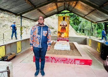 Primature : Sama Lukonde a posé la première pierre pour la construction du Sanctuaire d&rsquo;Isidore Bakandja à Bokote