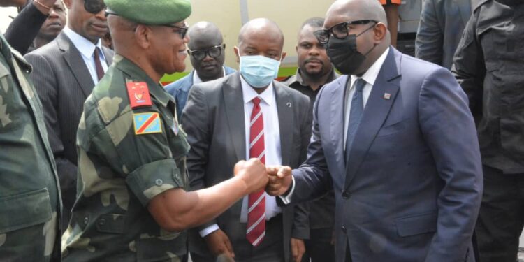 Évaluation conjointe de l&rsquo;état de siège Gouvernement-Parlement-FARDC : le Premier ministre Sama Lukonde depuis ce lundi à Goma