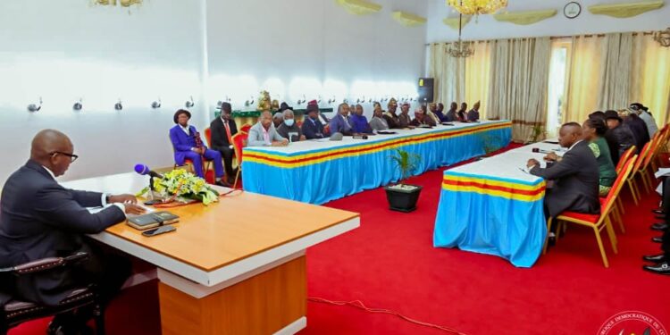 Table ronde de réconciliation intercommunautaire: les orientations de Sama Lukonde aux animateurs des institutions  des espaces Grand Katanga et grand Kasaï