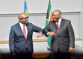 RSA-RDC : Cyril Ramaphosa et Jean-Michel Sama Lukonde  pour le renforcement de la coopération économique