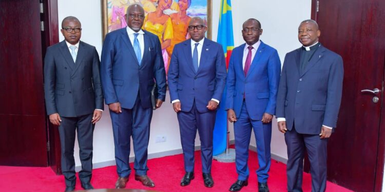 Lomami : Jean-Michel Sama Lukonde invité à  la prise de possession canonique de l’évêque de Tshilomba