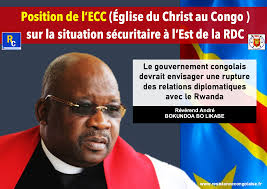 Situation sécuritaire dans l&rsquo;Est : le président de l’Église du Christ au Congo  Dr. André Gédéon Bokundoa mobilise pour la RDC