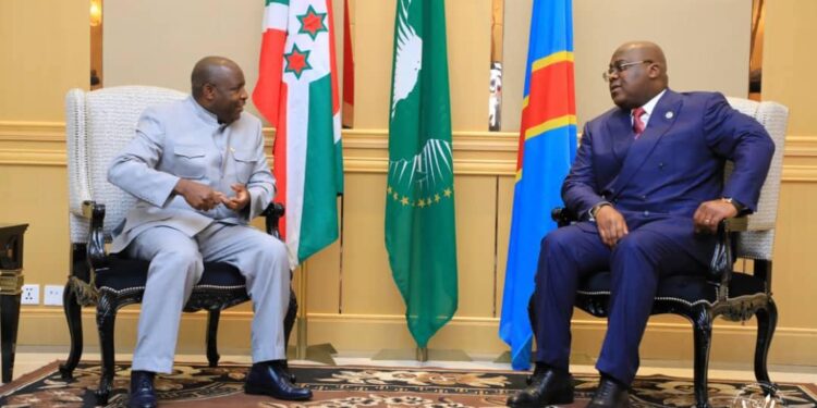 Coopération RDC-Burundi : Félix Tshisekedi ce samedi chez  Evariste Ndayishimiye