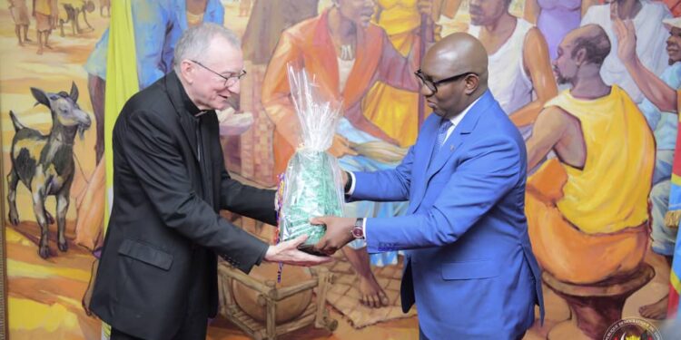 RDC-Vatican : Sama Lukonde et Pietro Parolin engagés pour le bien-être des Congolais