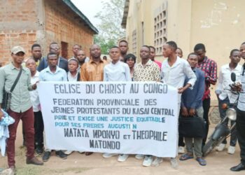 Kasaï central : les jeunes protestants plaident en faveur de Matata Ponyo et Théophile Matondo