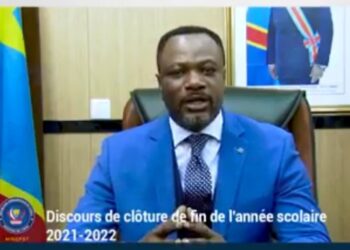 Clôture de l’année scolaire 2021-2022 : pari gagné pour Tony Mwaba (intégralité du discours)
