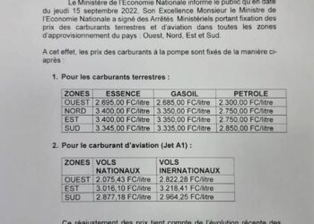 Hydrocarbures : le litre d’essence en hausse dès ce samedi