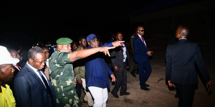 Kananga : Félix Tshisekedi satisfait de l&rsquo;encadrement de la jeunesse par le Service national