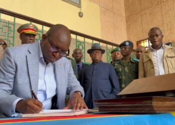 RDC : Sama Lukonde promet le soutien du Gouvernement à l&rsquo;Académie militaire de Kananga