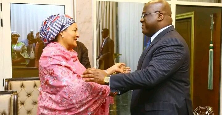 PRÉCOP 27: une délégation de l&rsquo;ONU chez Félix Tshisekedi