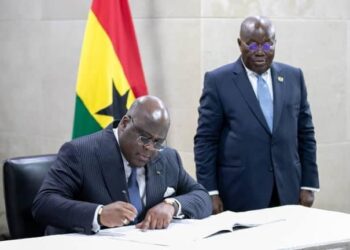 RDC-Ghana: ce qu&rsquo;a été la visite de Félix Tshisekedi à Accra