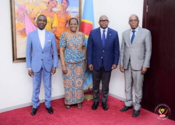 Cop-27:la présidente du CESE Congo Brazzaville chez  le Premier Ministre Sama Lukonde